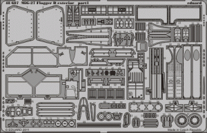 Eduard 48687 MiG-27 Flogger D exterior 1/48 Italeri