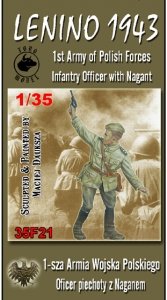 Toro 35F21 Lenino 1943 - 1-sza Armia Wojska Polskiego - Oficer piechoty z Naganem 1/35