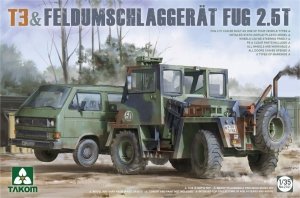 Takom 2141 T3 & Feldumschlaggerat Fug 2.5t 1/35