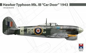 Hobby 2000 48045 Hawker Typhoon Mk. IB Car Door 1943 ( Hasegawa + CARTOGRAF + MASKI ) 1/48