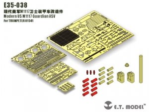 E.T. Model E35-038 Modern US M1117 Guardian ASV (For TRUMPETER 01541) (1:35)