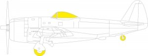 Eduard EX882 P-47D Bubbletop TFace TAMIYA 1/48