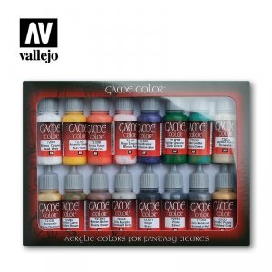 Vallejo 72299 Introduction Colors Set 16x17ml