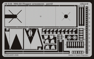 Eduard 48545 MiG-23 Flogger armament 1/48  (ITALERI)