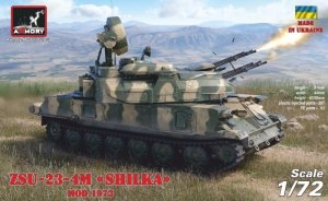 Armory Models 72444 ZSU-23-4M/M3/M2 Shilka, Soviet SPAAG 1/72