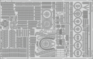 Eduard 53123 USS Missouri part 7 - superstructure TRUMPETER 1/200