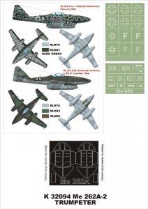 Montex K32094 Me-262A-2 1/32