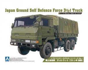Aoshima 00232 JGSDF 3.5t Truck New Version 1:72
