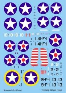 Techmod 72004 - Grumman F4F-4 Wildcat (1:72)