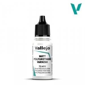 Vallejo 72651 Polyurethane Matt Varnish 18ml