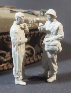 Panzer Art FI35-228 British paramedic set 1/35