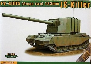 ACE 72429 FV4005 JS-killer 183mm on Centurion hull 1:72