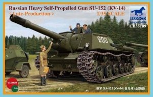 Bronco CB35109 Soviet Heavy Self-propelled Gun SU-152 Late (1:35)