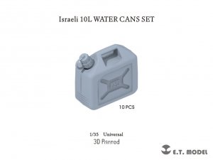 E.T. Model P35-315 Israeli 10L WATER CANS SET ( 3D Print ) 1/35