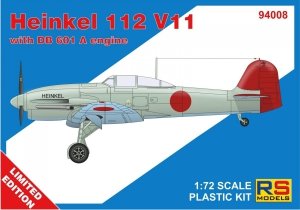 RS Models 94008 Heinkel 112 V11 1/72