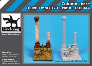 Black Dog D35044 Columns base 1/35