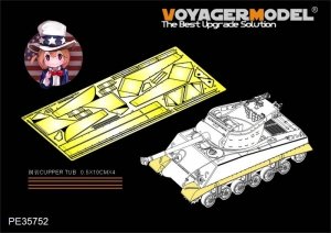 Voyager Model PE35752 WWII U.S.Army M4A3 tank series track cover (For ACADMY)1/35