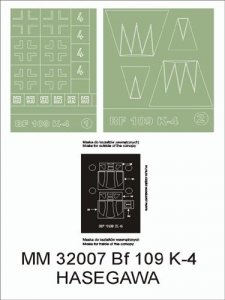 Montex MM32007 Me-109 K-4 HASEGAWA