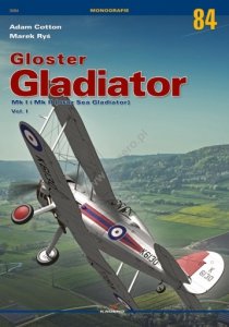 Kagero 3084 Gloster Gladiator Mk I i Mk II PL