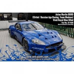 Zero Paints ZP-1408 Vivid Royal Blue - Aston Martin DBR9 60ml