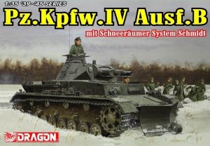Dragon 6764 Pz.Kpfw.IV Ausf.B mit Schneeraumer System Schmidt (1:35)
