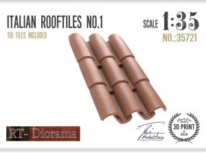 RT-Diorama 35721 Italian Rooftiles No.1 1/35