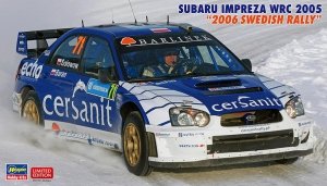 Hasegawa 20707 Subaru Impreza WRC 2005 2006 Swedish Rally 1/24