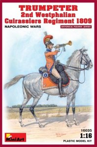 MiniArt 16035 TRUMPETER 2nd Westphalian Cuirassiers Regiment 1809 Napoleonic wars 1/16