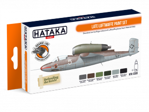 Hataka HTK-CS03 Late Luftwaffe paint set (6x17ml)