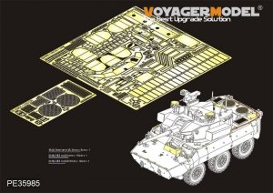 Voyager Model PE35985 Modern French AMX-10RCR T-40M IFV Basic For TigerModel 4665 1/35