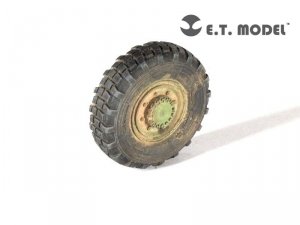 E.T. Model ER35-018 US ARMY LAV Weighted Road Wheels narrow for Trumpeter 1/35