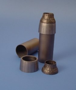 Aires 4121 F-14A TOMCAT exhaust nozzles - closed 1/48 Hasegawa