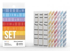 DSPIAE SS-ESS Silicon Sandpaper Set #180 - #1200 Grit