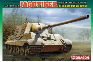 Dragon 6827 Jagdtiger w/12.8cm PaK.80 (L/66) 1/35