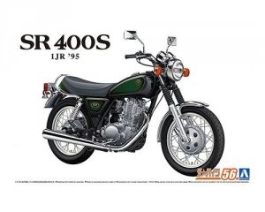Aoshima 06566 Yamaha 1JR SR400S Limited Edition '95 with Custom Parts 1/12
