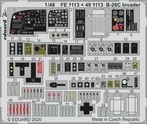 Eduard FE1113 B-26C Invader 1/48 ICM