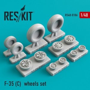RESKIT RS48-0186 F-35 (C) wheels set 1/48
