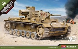 Academy 13531 Panzer III Ausf. J North Afrika 1/35
