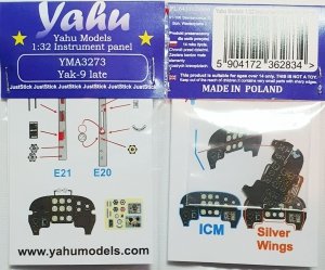 Yahu YMA3273 Yak-9 late ICM/ Silver Wings 1/32 