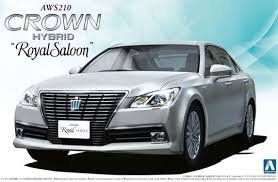Aoshima 00845 AWS210 Crown Hybrid R. Saloon 1:24