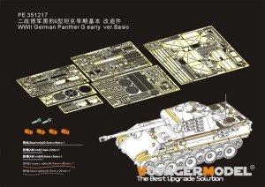 Voyager Model PE351217 WWII German Panther G early ver.Basic (For MENG TS-052) 1/35