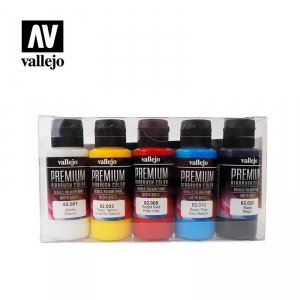 Vallejo 62101 Premium RC-Color Opaque Basics 5x60 ml.
