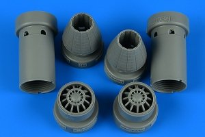 Aires 4857 F/A-18E/F Super Hornet exhaust nozzles - closed 1/48 Hobby boss