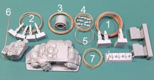 Eureka XXL ER-3571 Zestaw waloryzacyjny do M728 Combat Engineer Vehicle dopasowany do AFV Club 35254 / Upgrade kit for the M728 Combat Engineer Vehicle fit to AFV Club 35254 1/35