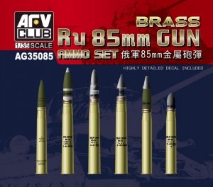 AFV Club AG35085 RU 85mm GUN AMMUNITION 1:35