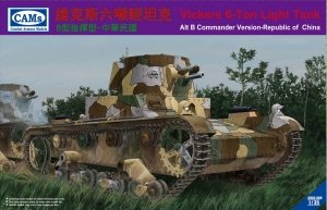 Riich Models CV35006 Vickers 6-Ton Light Tank Alt B Commander Version Republic of China 1/35