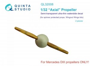Quinta Studio QL32008 Wooden Propellers Axial (Wingnut Wings) 1/32