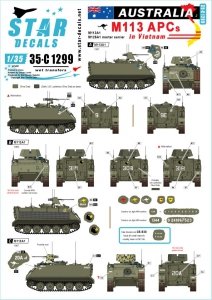 Star Decals 35-C1299 Australia in Vietnam 2 1/35