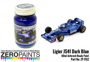 Zero Paints ZP-1152 Ligier JS41 Dark Blue Paint 60ml