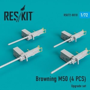 RESKIT RSU72-0018 Browning M50 (4 pcs) 1/72